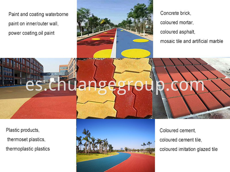 Iron Oxide Pigment For Interlock Tiles